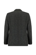 Koyu Antrasit Klasik Desenli Ceket