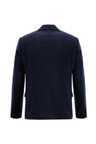 İndigo Relaxed Fit Rahat Kesim İtalyan Klasik Kaşmir Ceket