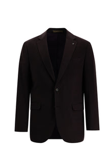 Koyu Bordo Relaxed Fit Rahat Kesim İtalyan Klasik Kaşmir Ceket