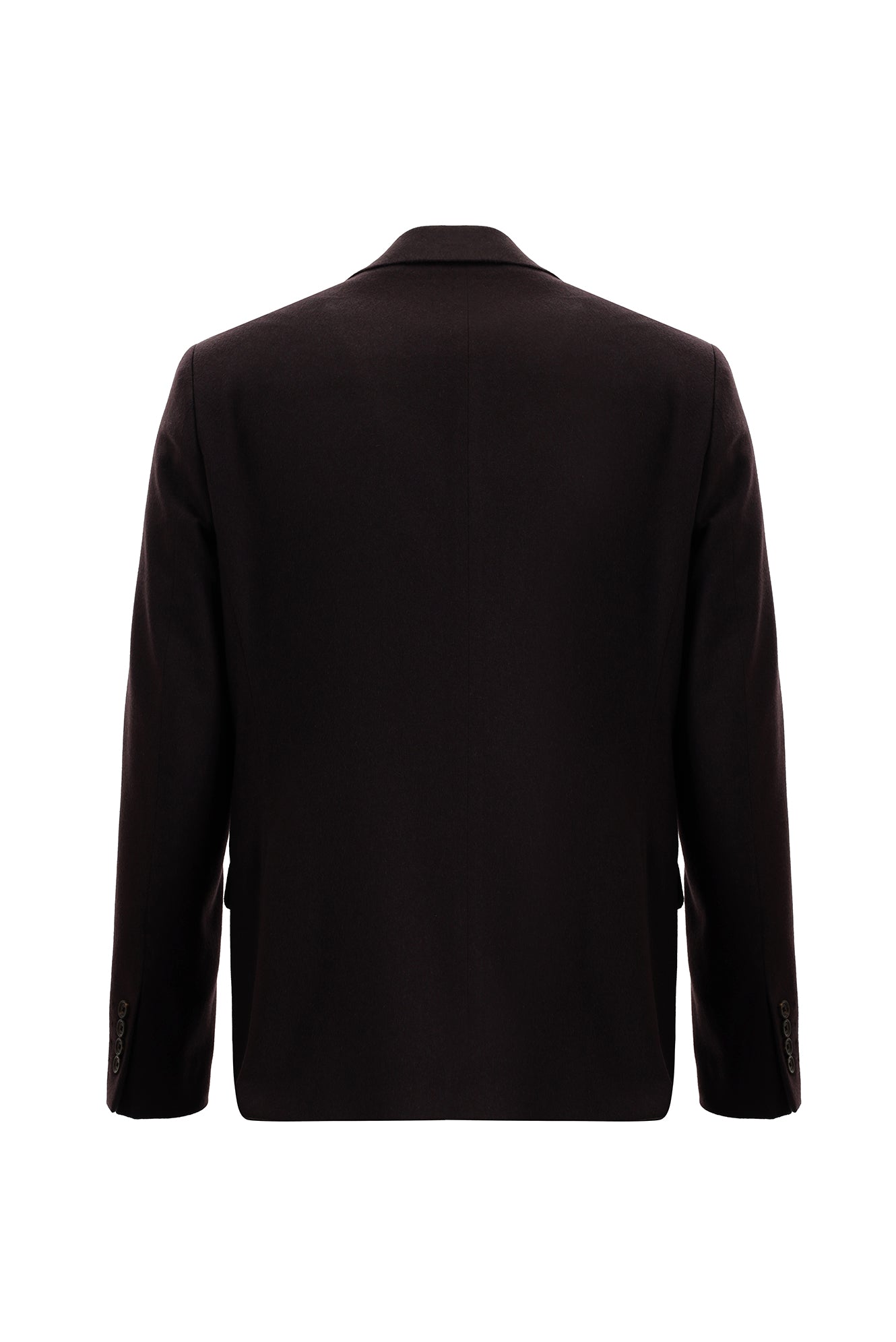 Koyu Bordo Relaxed Fit Rahat Kesim İtalyan Klasik Kaşmir Ceket