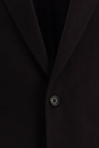 Koyu Bordo Relaxed Fit Rahat Kesim İtalyan Klasik Kaşmir Ceket