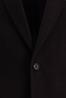 Koyu Bordo Relaxed Fit Rahat Kesim İtalyan Klasik Kaşmir Ceket