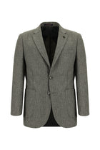 Koyu Vizon Klasik Yünlü Ceket