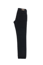 Siyah Slim Fit Dar Kesim Pamuk Kadife Pantolon