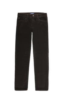 Ac? Kahve Slim Fit Dar Kesim Pamuk Kadife Pantolon-Abdullah Ki??l?