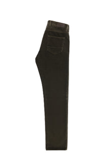 Açık Haki Slim Fit Dar Kesim Pamuk Kadife Pantolon