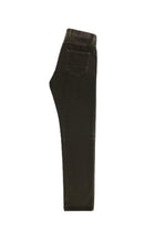 Açık Haki Regular Fit Pamuk Kadife Pantolon