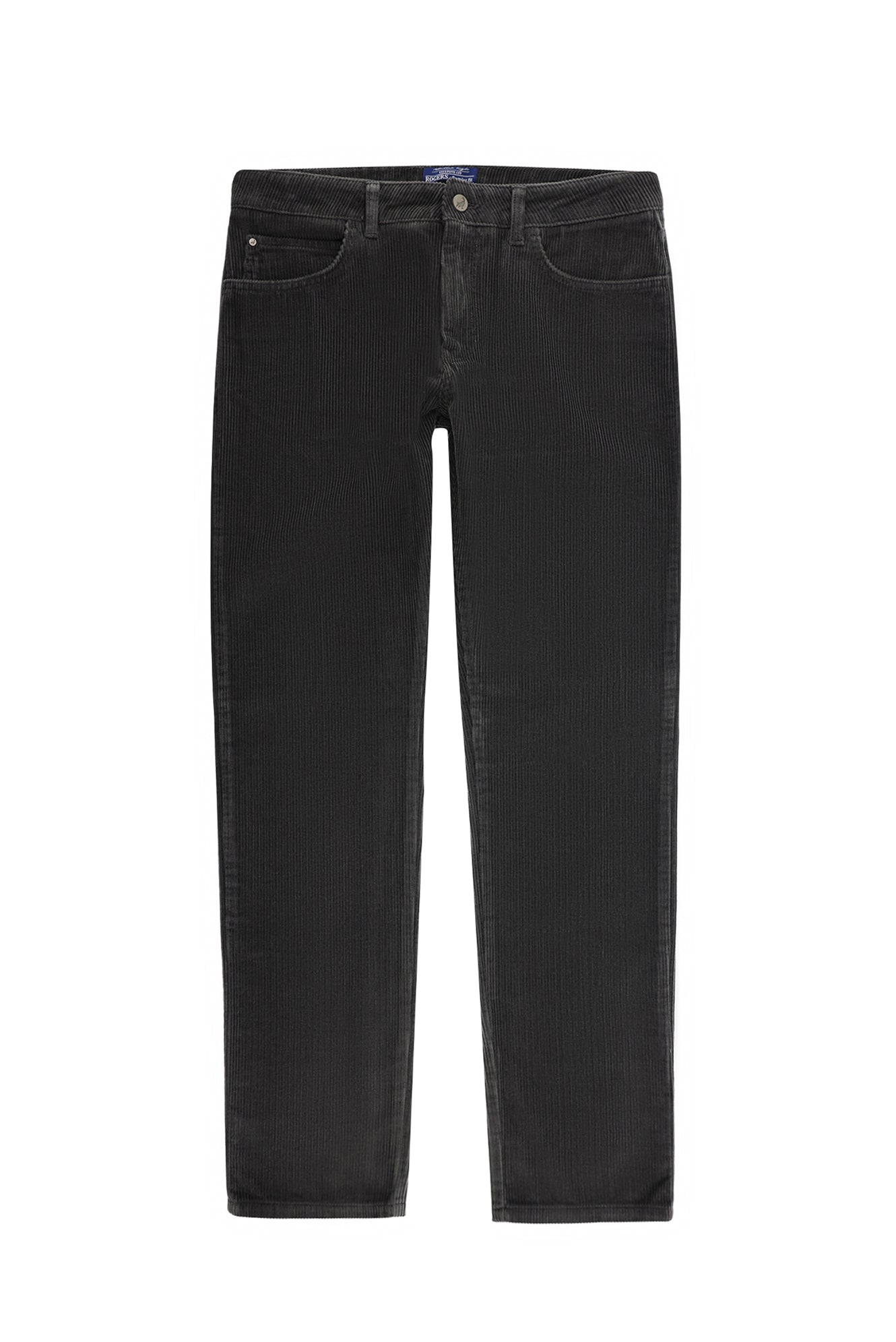 Açık Antrasit Regular Fit Pamuk Kadife Pantolon