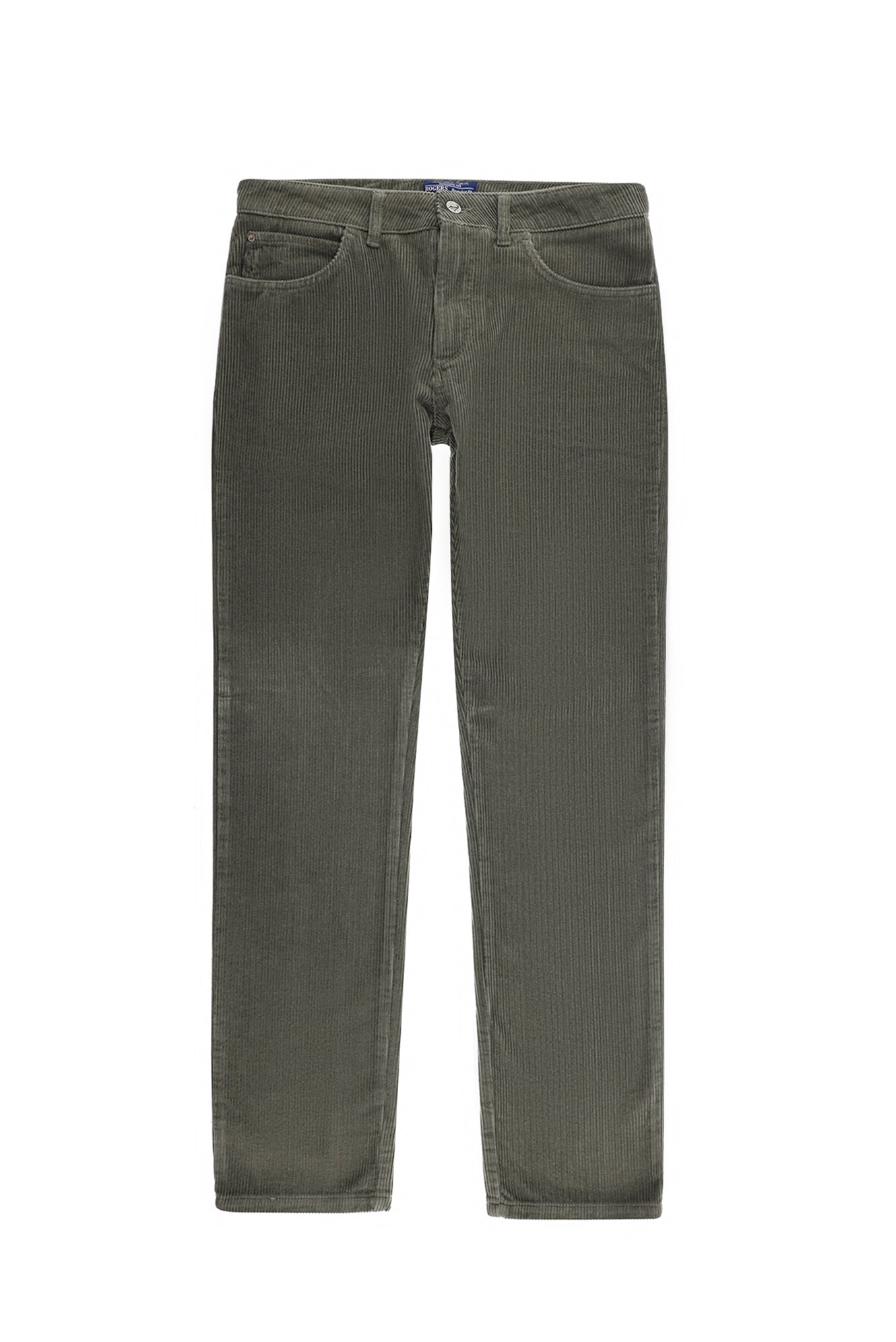Orta Vizon Slim Fit Dar Kesim Pamuk Kadife Pantolon