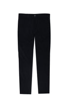 Koyu Lacivert Regular Fit Likralı Kadife Pantolon