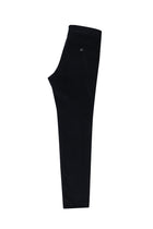 Koyu Lacivert Regular Fit Likralı Kadife Pantolon