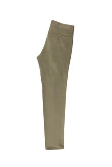 Koyu Bej Regular Fit Likralı Kadife Pantolon