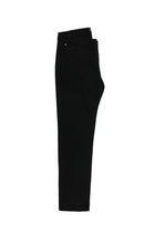 Siyah Relax Fit Rahat Kesim Pamuk Kanvas / Chino Pantolon