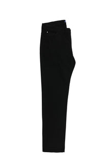 Siyah Relax Fit Rahat Kesim Pamuk Kanvas / Chino Pantolon