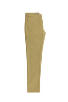 Camel Slim Fit Dar Kesim Likralı Kanvas / Chino Pantolon