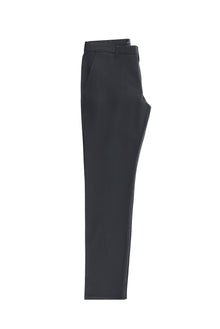 Orta Antrasit Slim Fit Dar Kesim Likral? Kanvas / Chino Pantolon-Abdullah Ki??l?