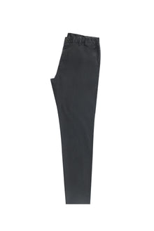 Orta Antrasit Slim Fit Dar Kesim Beli Lastikli Likral? Pantolon-Abdullah Ki??l?
