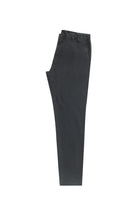 Orta Antrasit Slim Fit Dar Kesim Beli Lastikli Likralı Pantolon