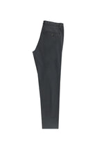 Orta Antrasit Slim Fit Dar Kesim Beli Lastikli Likralı Pantolon