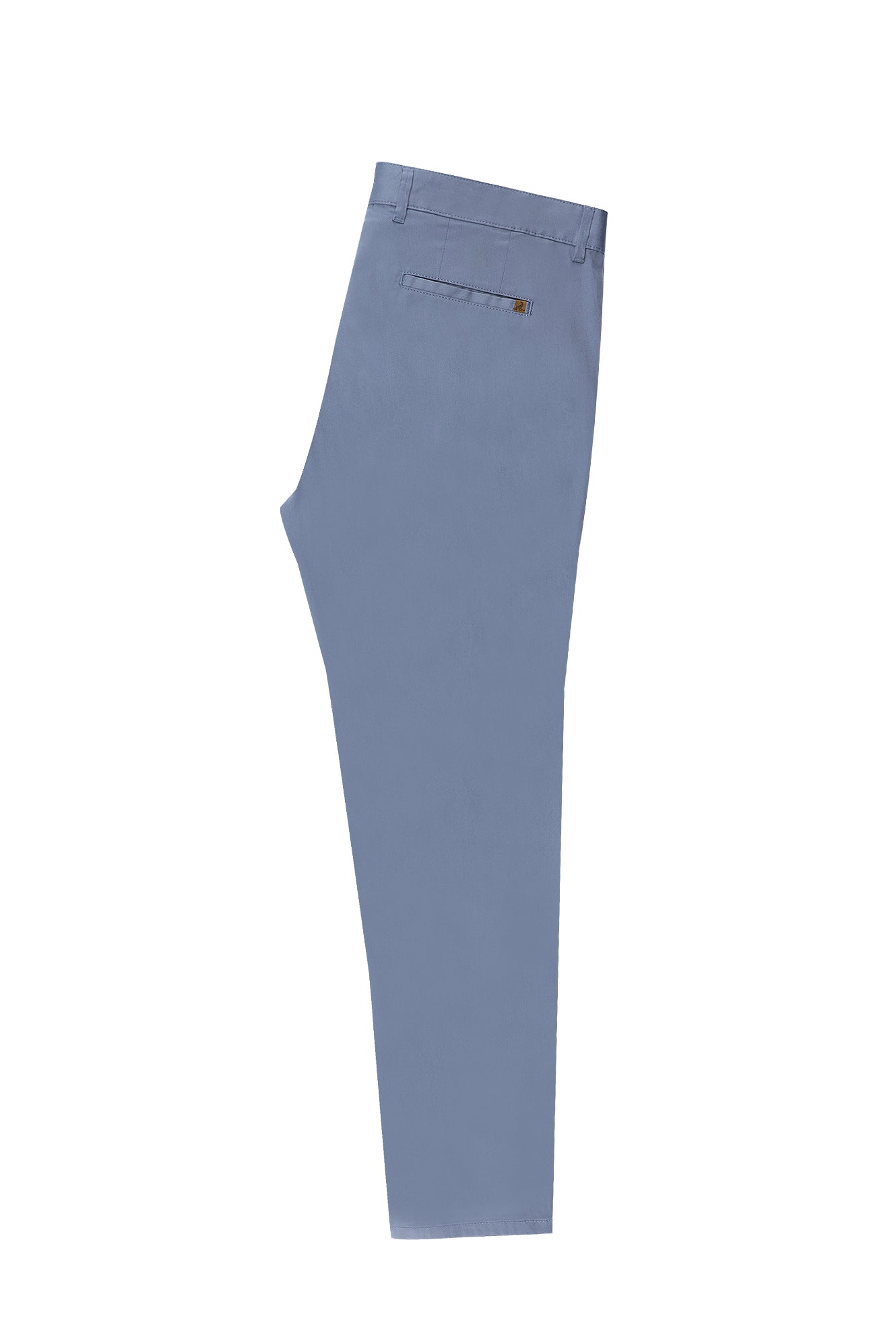 Havacı Mavi Relaxed Fit Rahat Kesim Likralı Kanvas / Chino Pantolon