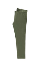 Orta Haki Relaxed Fit Rahat Kesim Likralı Kanvas / Chino Pantolon