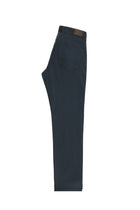 Koyu Lacivert Regular Fit Likralı Kanvas / Chino Pantolon