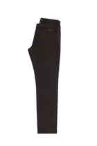 Koyu Kahve Regular Fit Likralı Kanvas / Chino Pantolon