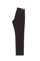 Koyu Kahve Regular Fit Likralı Kanvas / Chino Pantolon