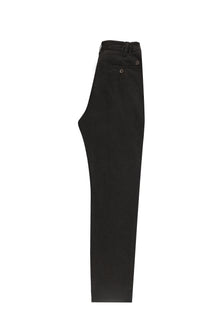 Koyu Kahve Regular Fit Beli Lastikli Desenli Likralı Pantolon