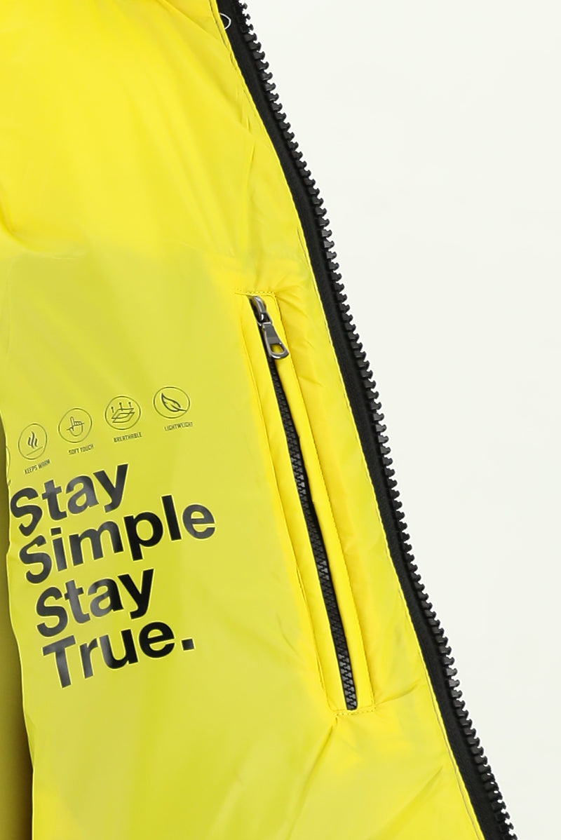 Açık Gri Kapüşonlu Spor Şişme Mont