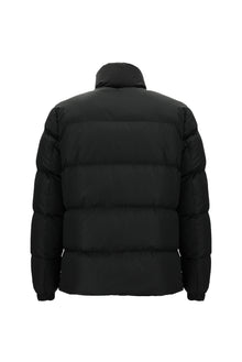 Siyah Dik Yaka Spor Şişme Mont