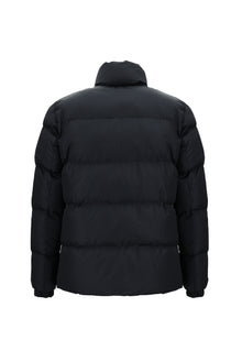 Koyu Lacivert Dik Yaka Spor Şişme Mont