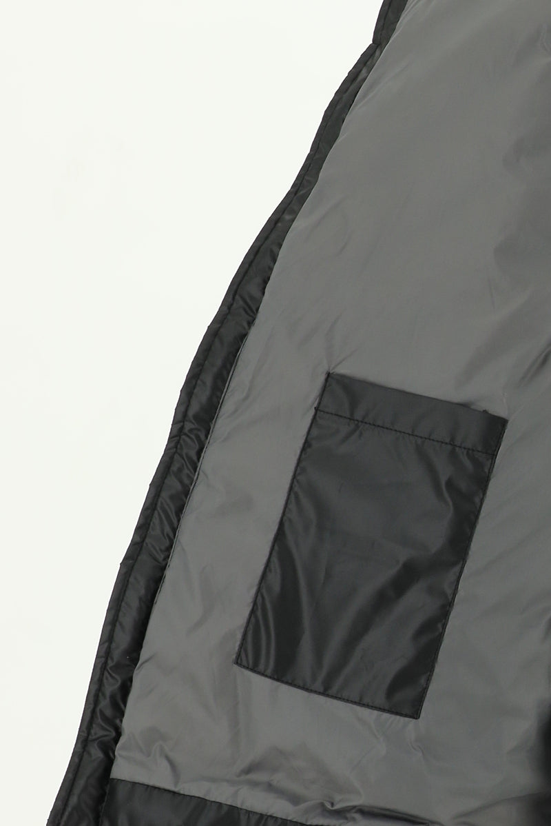 Siyah Şişme Spor Mont