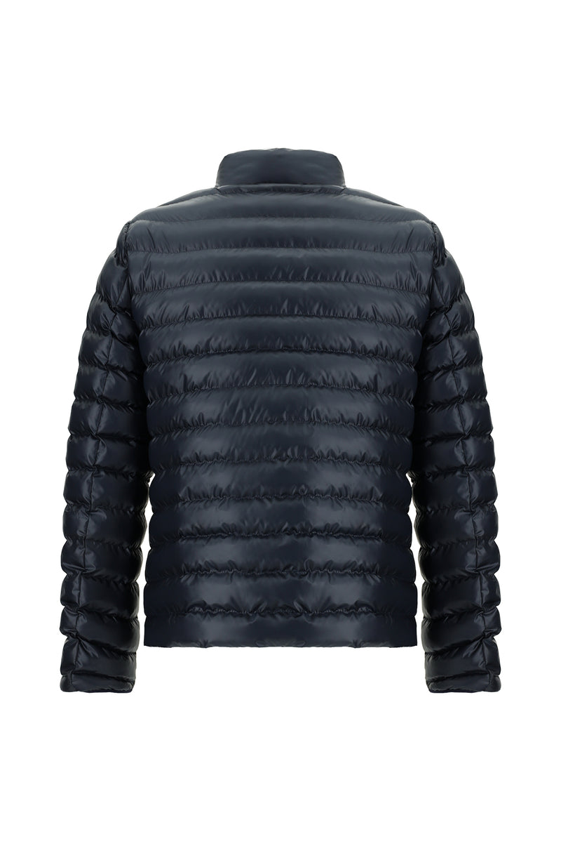 Koyu Lacivert Şişme Spor Mont