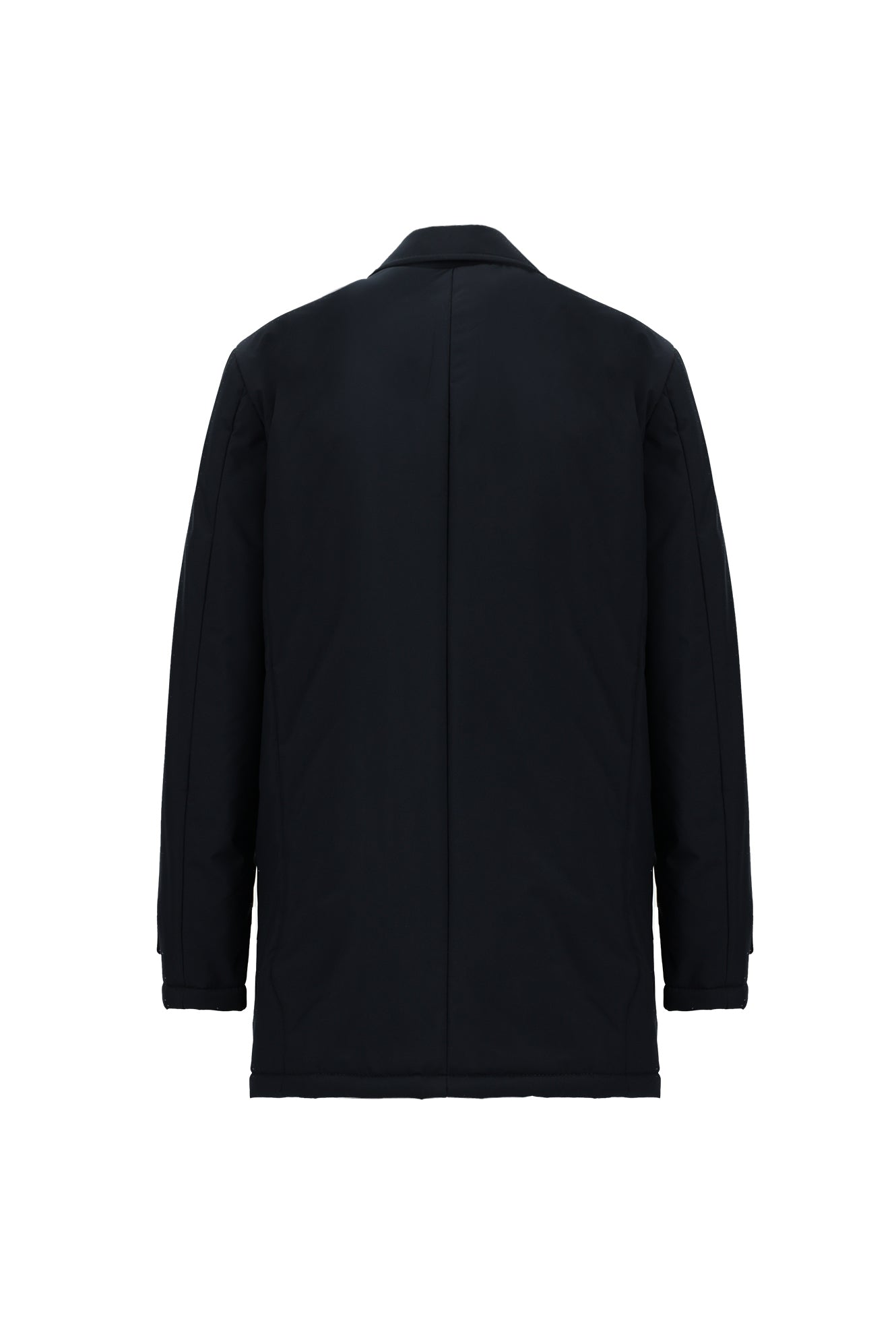 Koyu Lacivert Slim Fit Dar Kesim Kaban