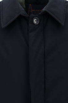 Koyu Lacivert Slim Fit Dar Kesim Kaban