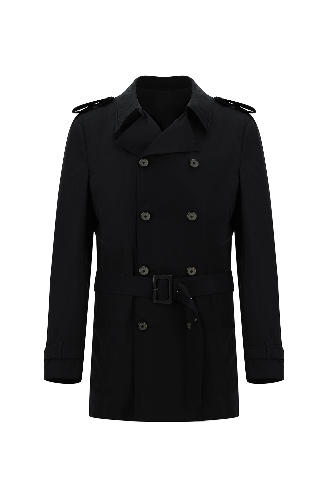 Siyah Spor Trençkot