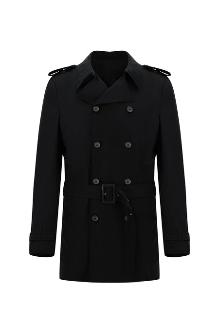 Siyah Spor Trençkot