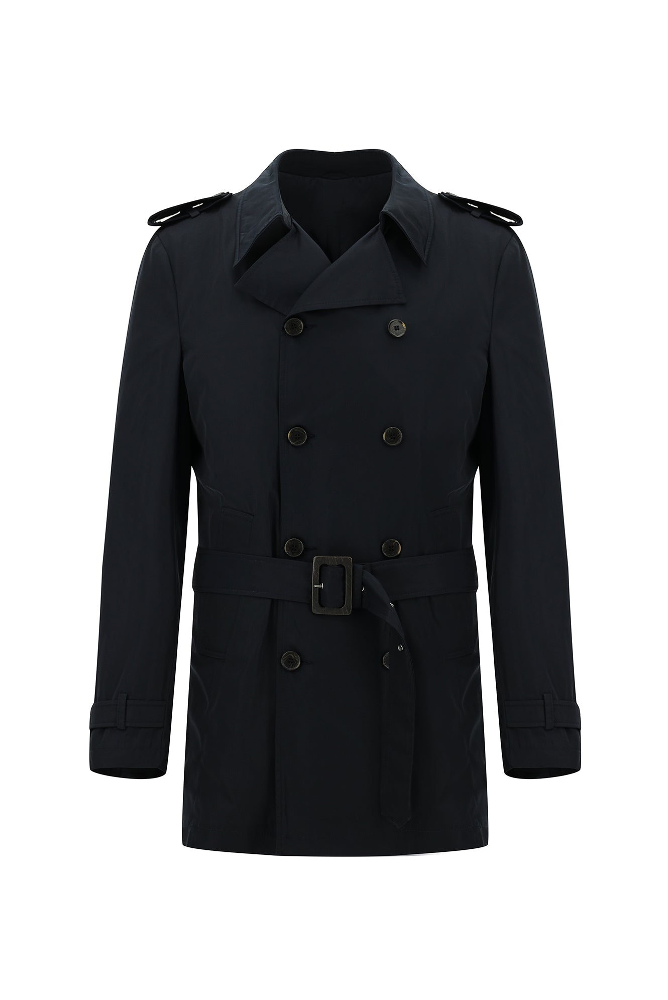 Koyu Lacivert Spor Trençkot