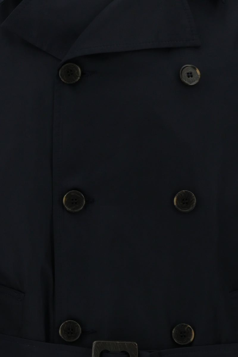 Koyu Lacivert Spor Trençkot