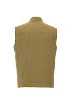 Camel Slim Fit Dar Kesim Yünlü Kapitone Şişme Yelek