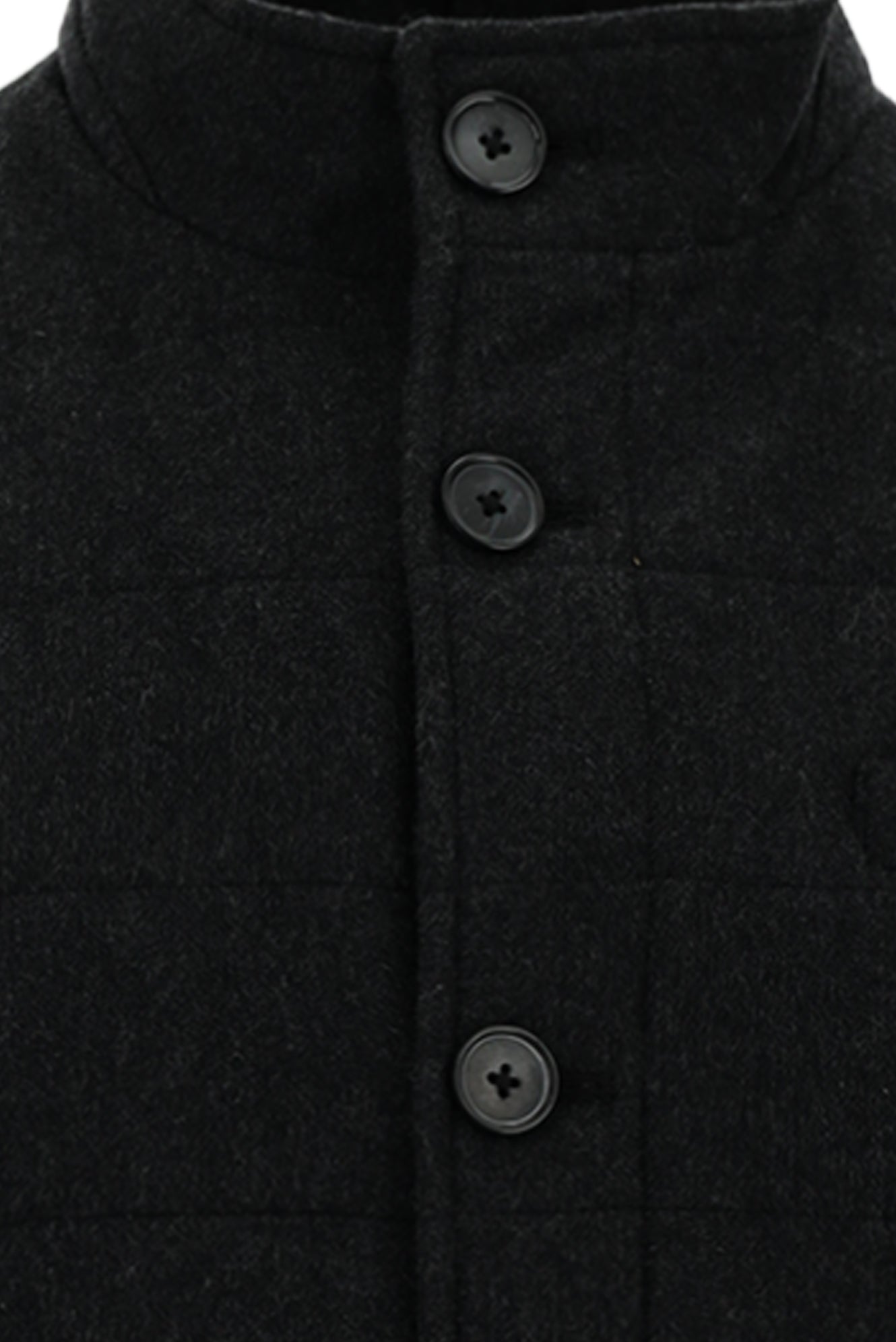 Marengo Slim Fit Dar Kesim Yünlü Kapitone Şişme Yelek