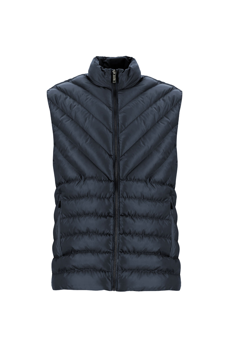 Koyu Lacivert Spor Şişme Yelek