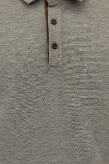Orta Kahve Polo Yaka Regular Fit Sweatshirt-Abdullah Ki??l?