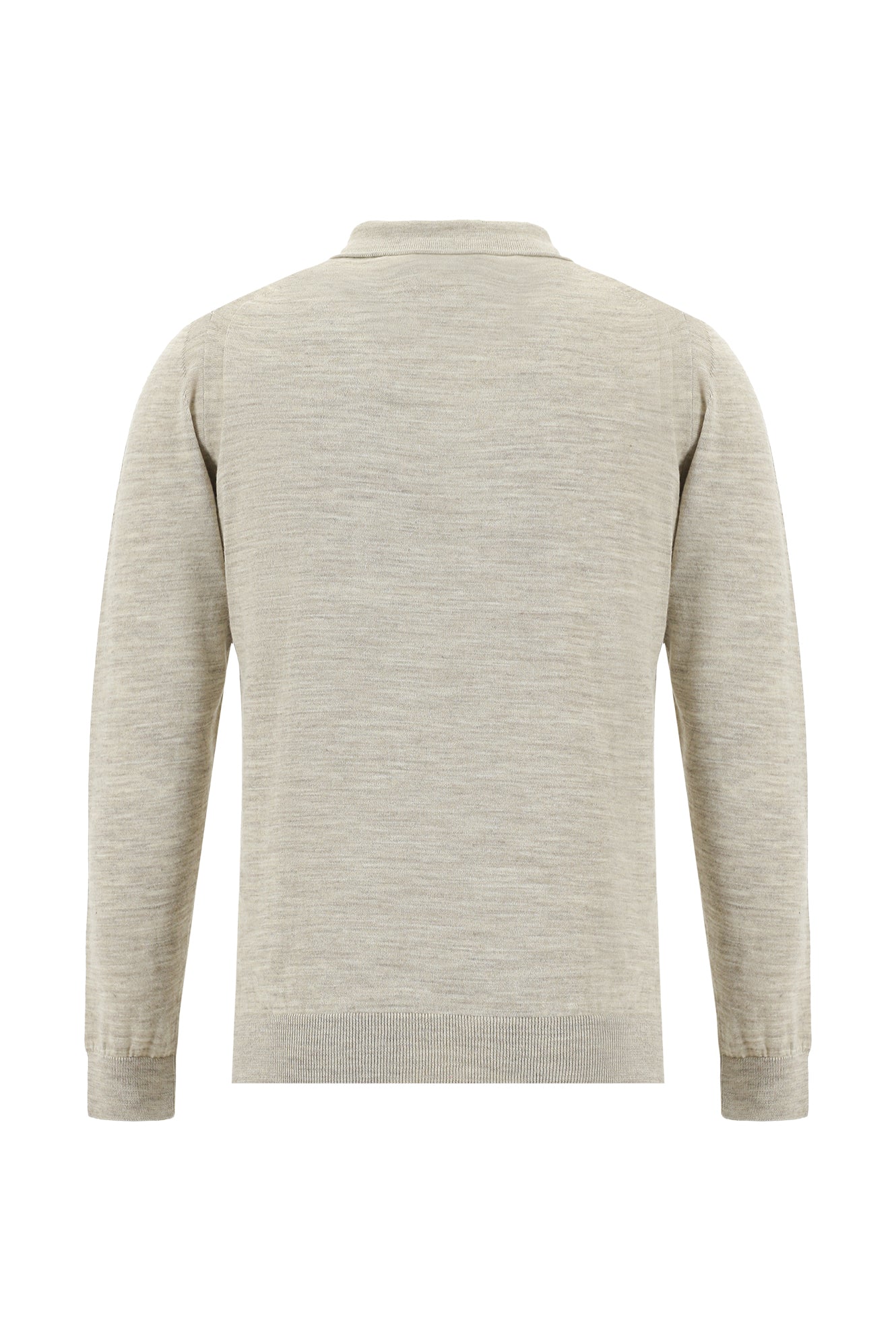 Taş Polo Yaka Regular Fit Yünlü Triko Kazak