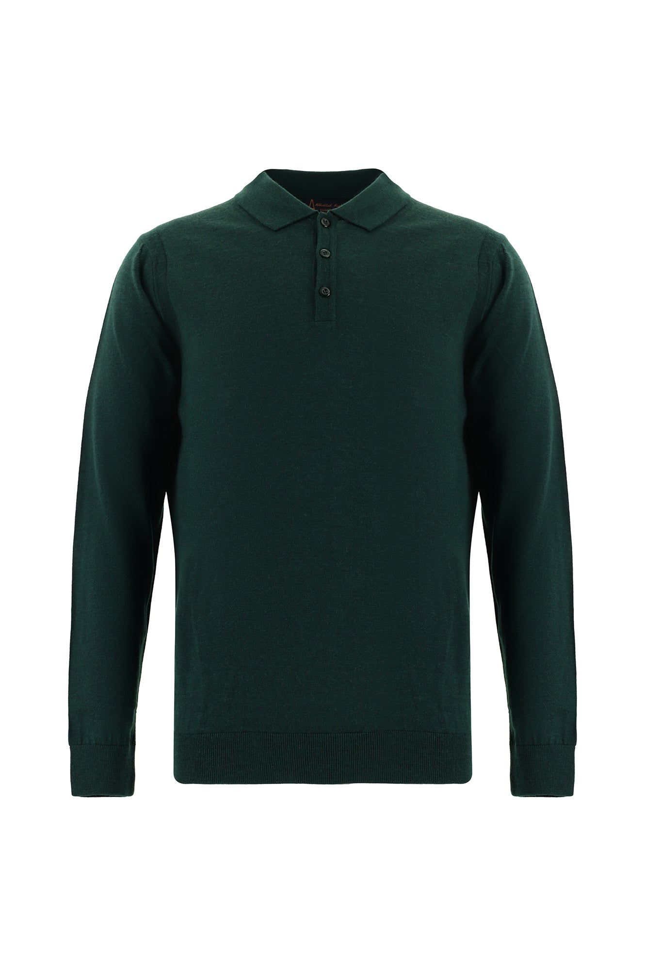 Nefti Polo Yaka Regular Fit Yünlü Triko Kazak