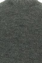 Koyu Füme Yarım Balıkçı Yaka Slim Fit Dar Kesim Dikişsiz Yünlü Triko Kazak