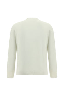 Ekru Yarım Balıkçı Yaka Slim Fit Dar Kesim Dikişsiz Yünlü Triko Kazak