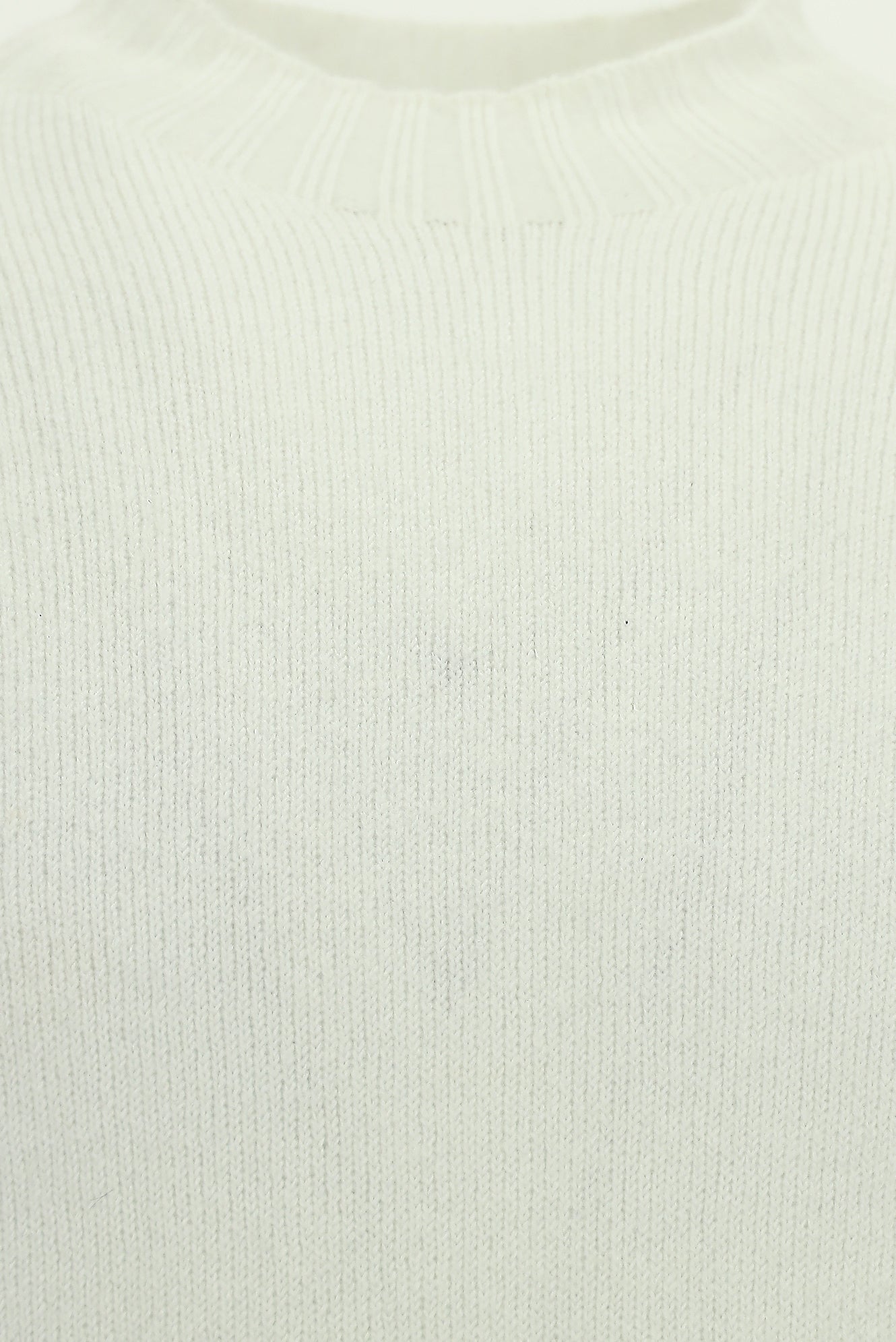 Ekru Yarım Balıkçı Yaka Slim Fit Dar Kesim Dikişsiz Yünlü Triko Kazak