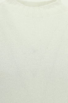 Ekru Yarım Balıkçı Yaka Slim Fit Dar Kesim Dikişsiz Yünlü Triko Kazak